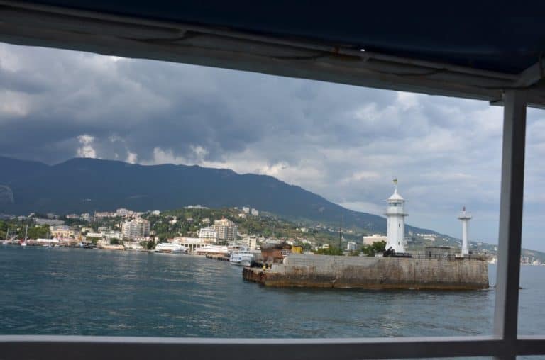 Ukraine, Yalta – from a boat, July 2013 (Yalta)