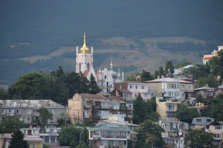 Ukraine, Yalta – old part of town, July 2013 (Yalta)