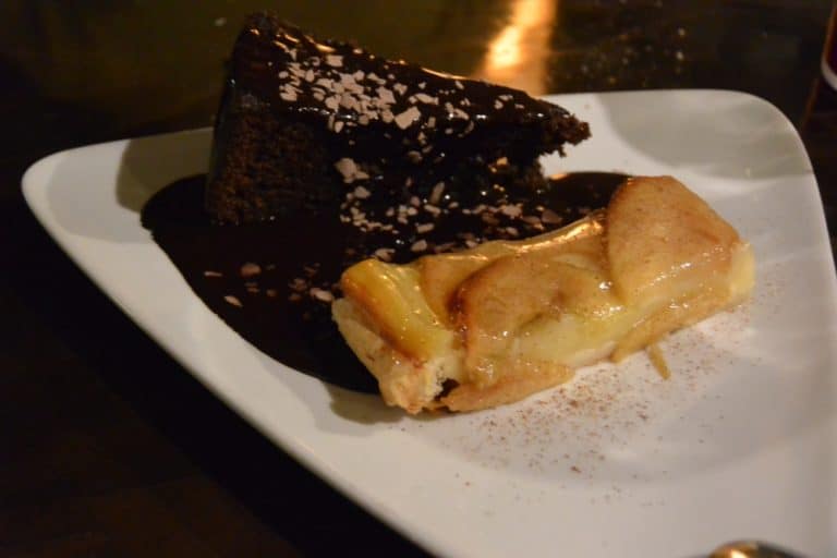 ristorante – due tipi di torta, Feb.2016