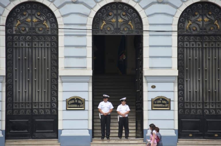 Plaza Sotomayor – due, Dic.2015 (Valparaiso)
