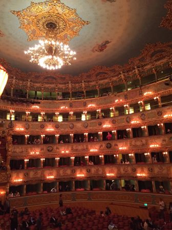 ヴェネツィア、フェニーチェ劇場－外観 2017年4月