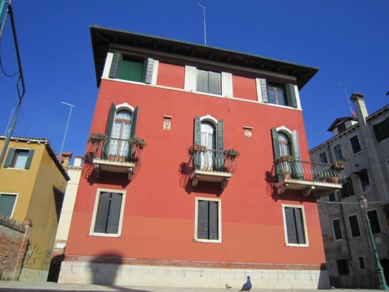 Canal Grande – casa rossa, Ott.2015 (Venezia)