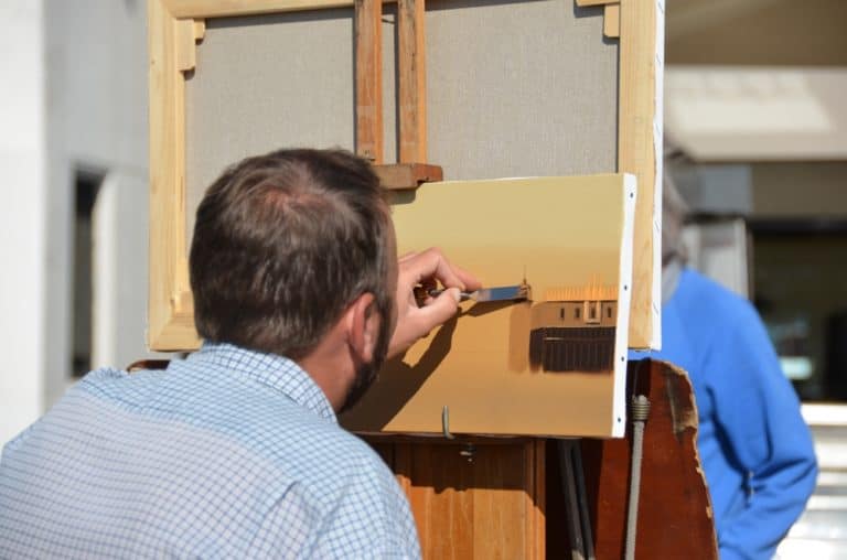 San Marco – painter, Oct.2015 (Venice)