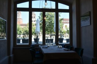 inside Ristorante le Risaie, a restaurant in Vicelli