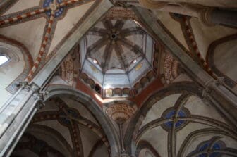 the ceiling of Basilica di Sant'Andrea in Vercelli