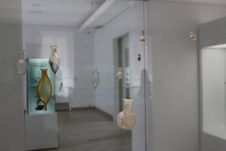 Croatia, Zadar – inside glass museum, July 2014 (Zadar)