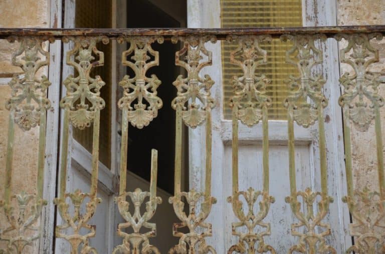 Croatia, Zadar – old balcony, July 2014 (Zadar)