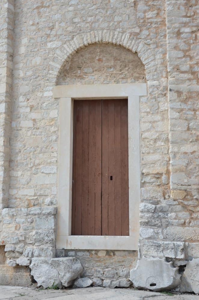 Croatia, Zadar – door, July 2014 (Zadar)