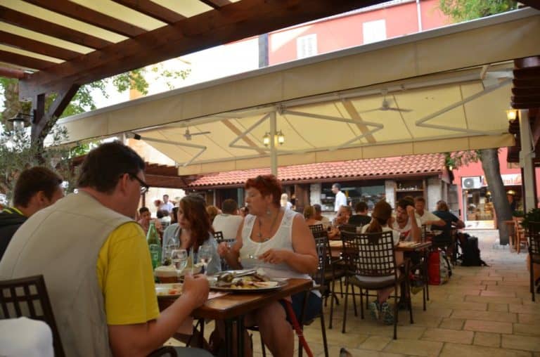 Restaurant near the market