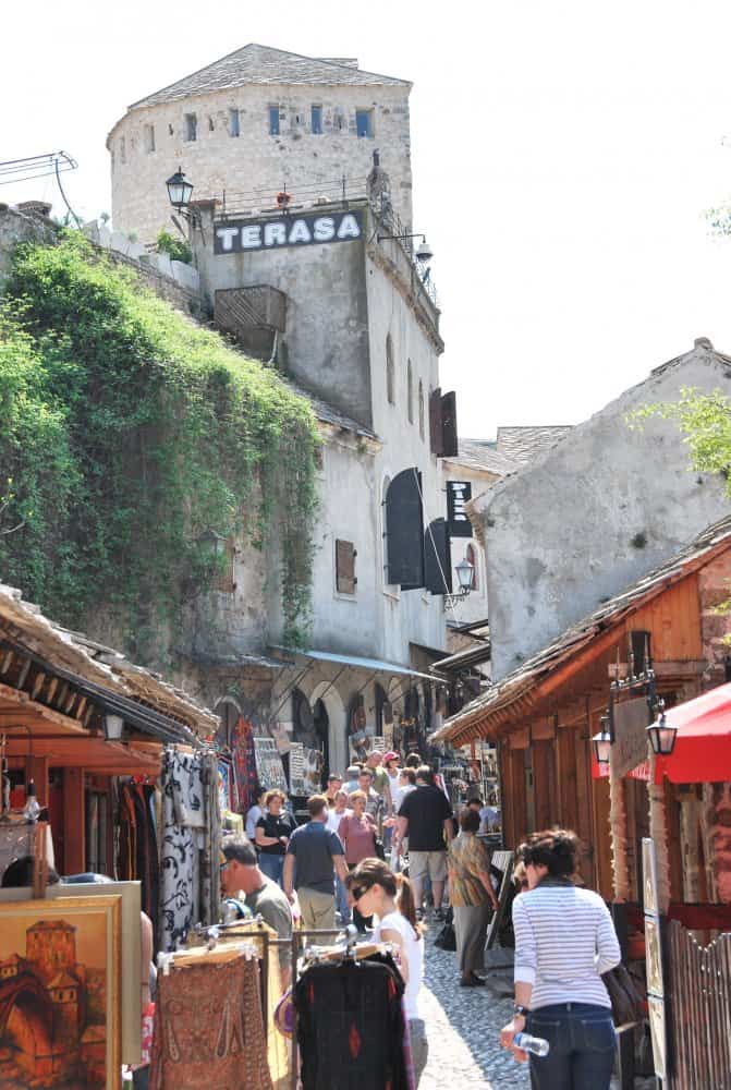 Mostar is the tourist destination