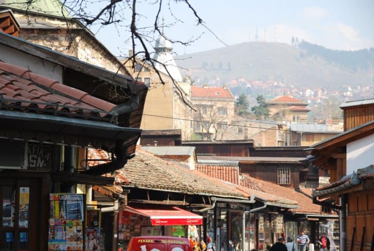 Sarajevo – old town, April 2009 (Sarajevo)
