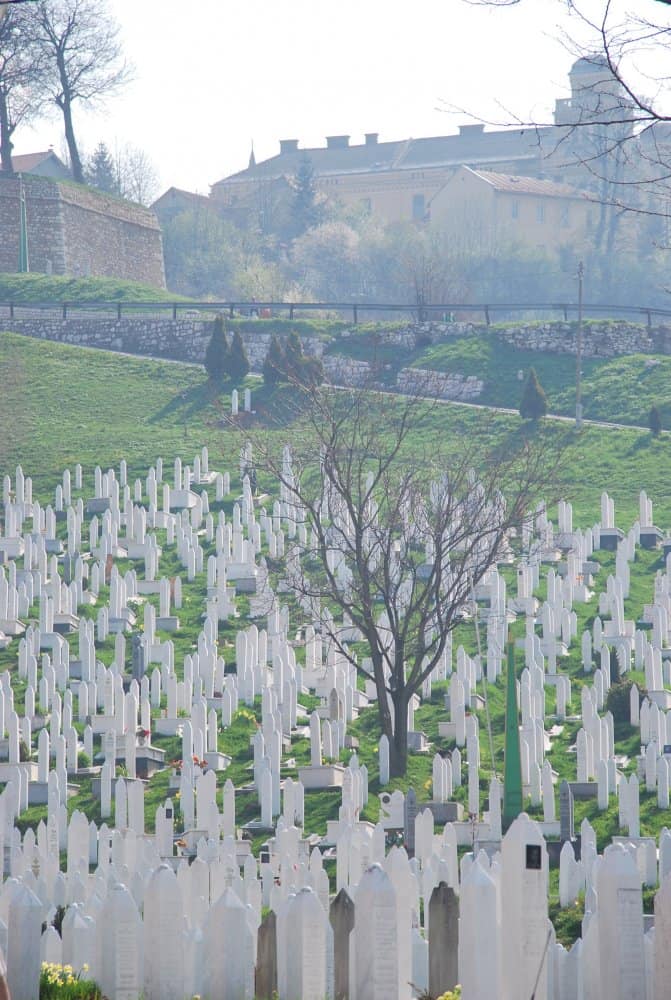 Sarajevo – white graves, April 2009 (Sarajevo)