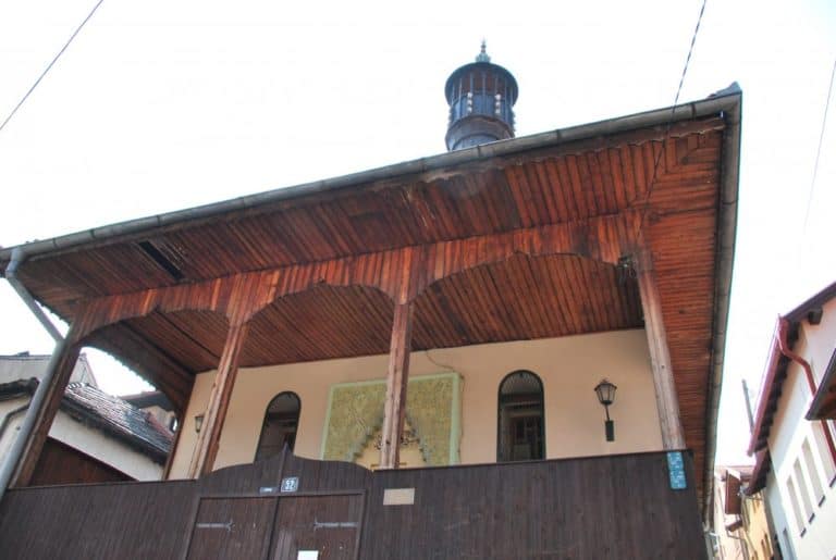 Sarajevo – wooden mosque, April 2009 (Sarajevo)