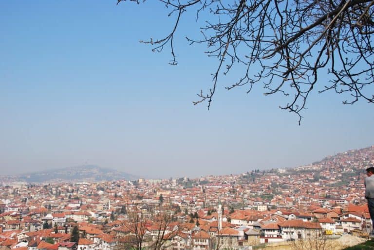 Sarajevo – sky, April 2009 (Sarajevo)