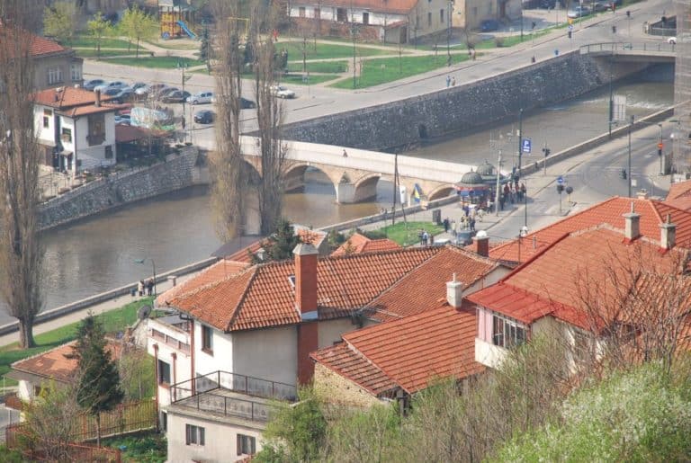 Sarajevo – river, April 2009 (Sarajevo)