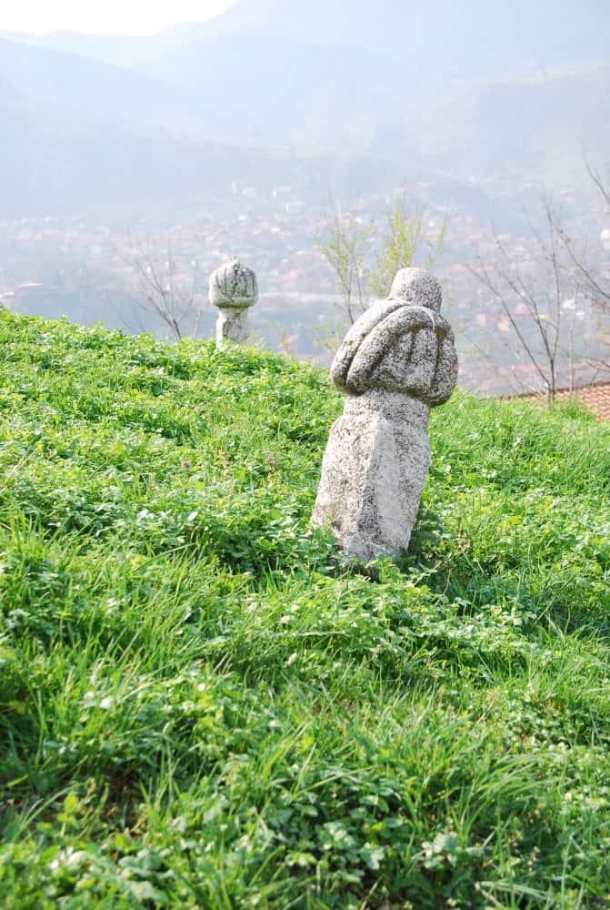 Sarajevo – old gravestone, April 2009 (Sarajevo)