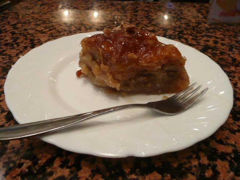 Sarajevo – dessert, April 2009 (Sarajevo)
