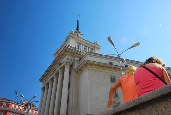Bulgaria, Sofia – back of the girls, 2011 (Sofía)