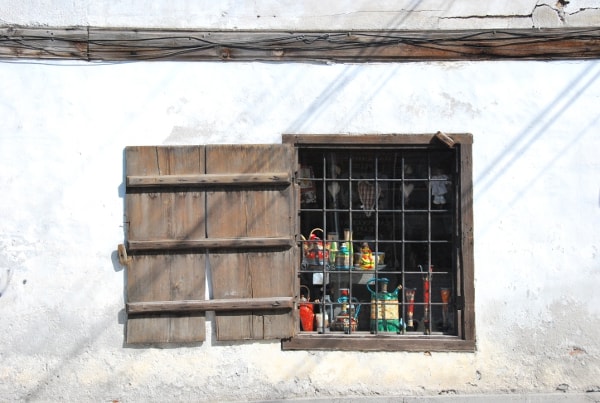 Bulgaria, Bansko – a window, 2011