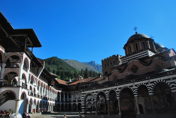 Bulgaria, Rila – view from entrance, 2011