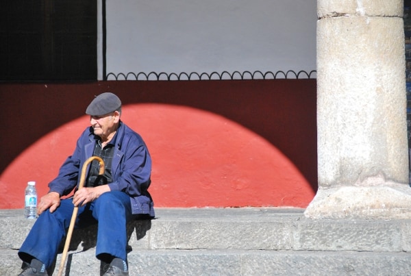 Bulgaria, Rila – a resting man, 2011