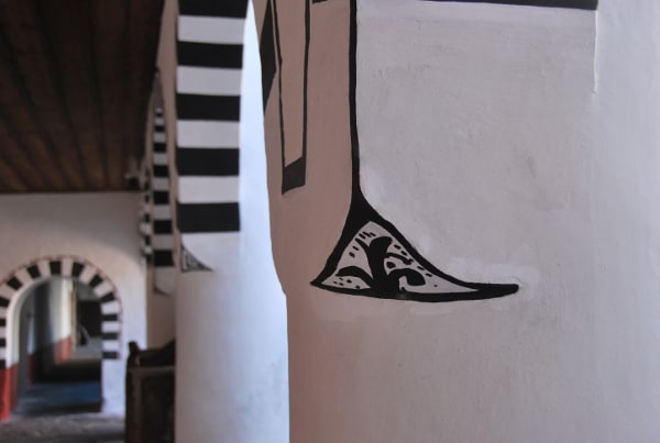 Bulgaria, Rila – drawing on the pillar, 2011
