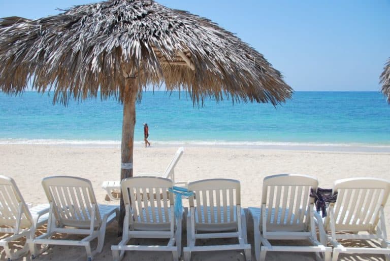 Cuba, Playa Ancon – chairs, spring 2010