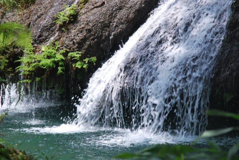 Cuba, Topes de Collantes – cascata, primavera 2010
