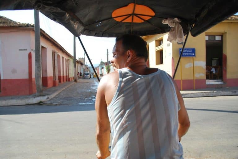 Cuba, Trinidad – rickshaw driver, spring 2010