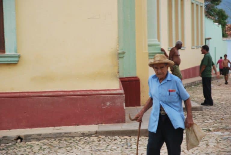 Cuba, Trinidad – old man, spring 2010
