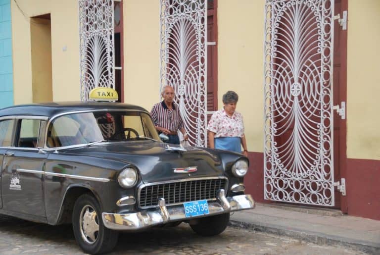 Cuba, Trinidad – taxi, spring 2010