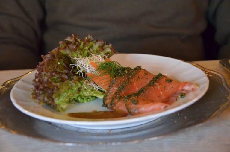 The salmon in Denmark is excellent