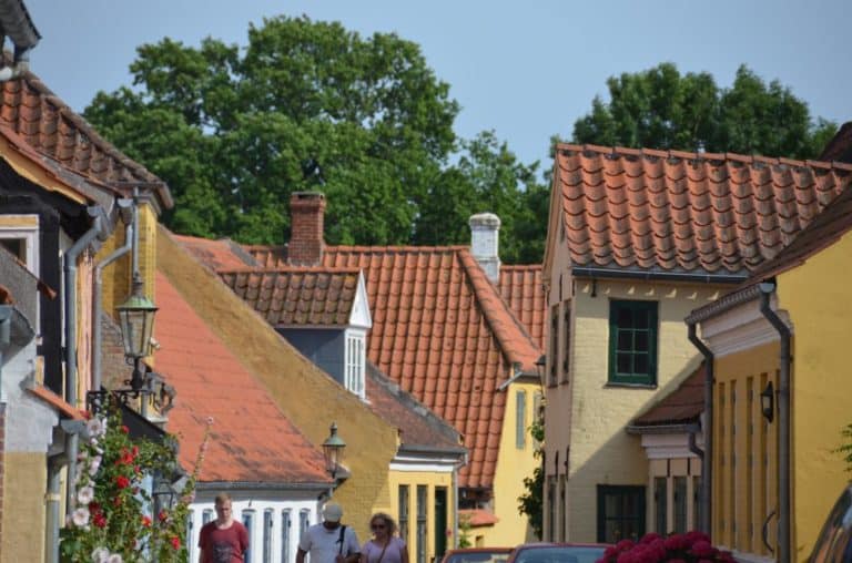 Denmark, Aeroskobing – houses, Aug. 2012 (Aero)
