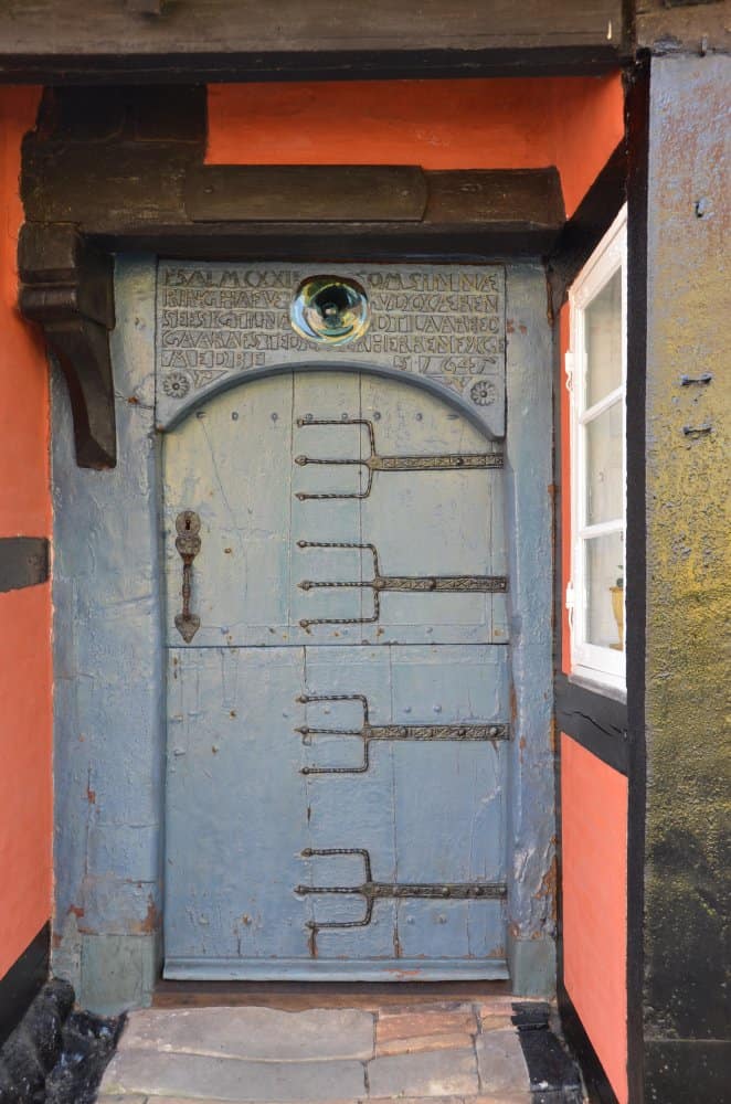 Denmark, Aeroskobing – old door, Aug. 2012 (Aero)