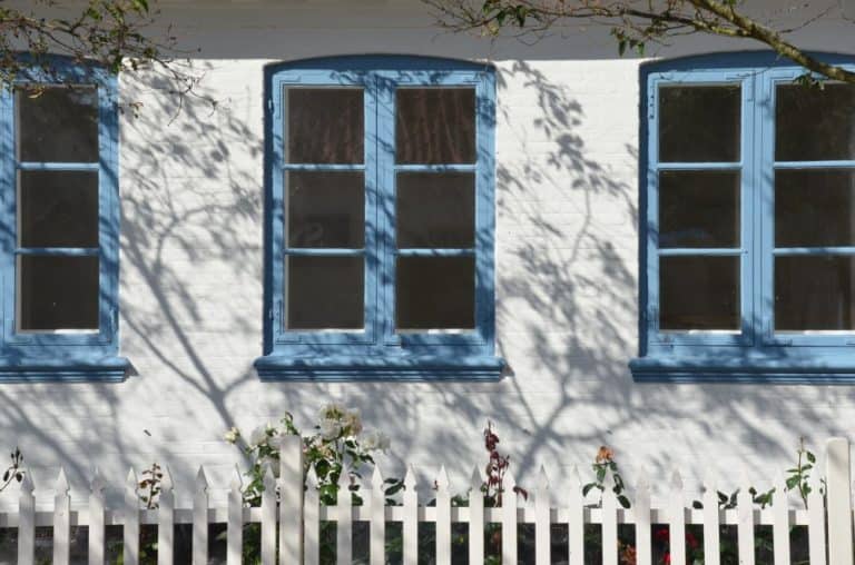 Denmark, Marstal – blue windows Aug.2012 (Aero)