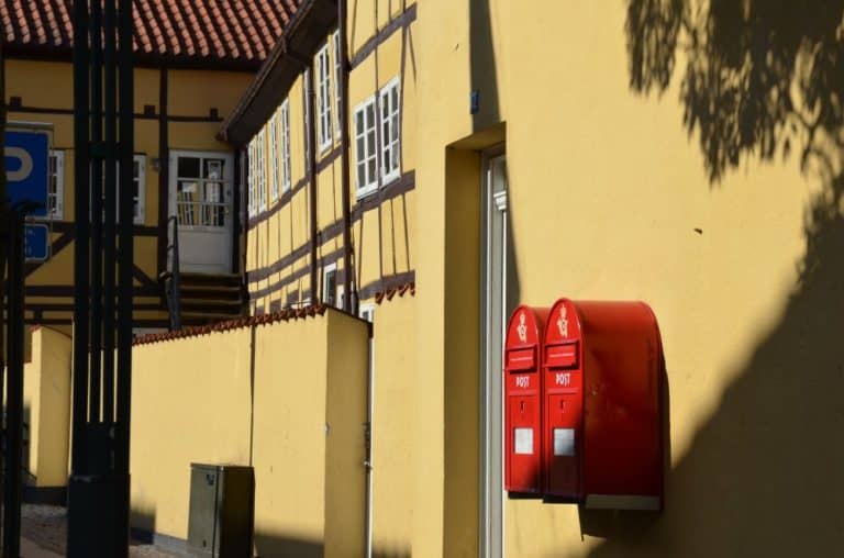 Denmark, Odense – post boxes, August 2012 (Odense)