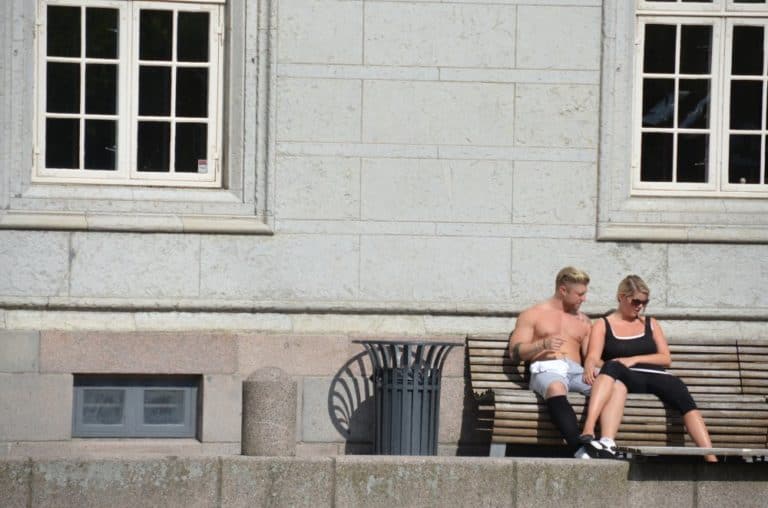 Denmark, Odense – a couple, August 2012 (Odense)