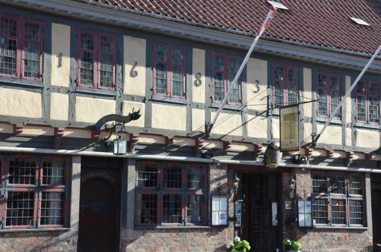 Denmark, Odense – old house, August 2012 (Odense)