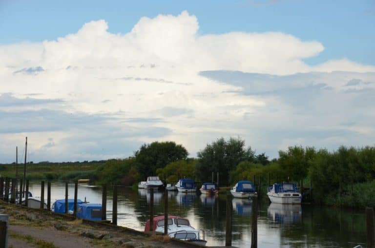 Denmark, Ribe – river, July2012 (Ribe)