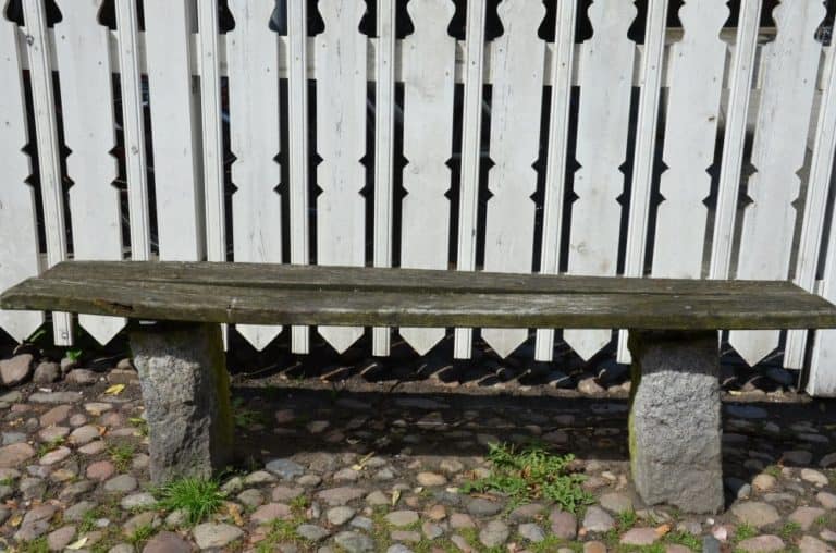 Denmark, Ribe – white fence, July 2012 (Ribe)