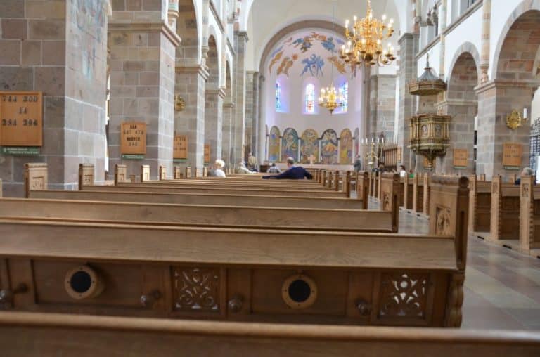 Danimarca, Ribe – interno di una chiesa, luglio 2012 (Ribe)