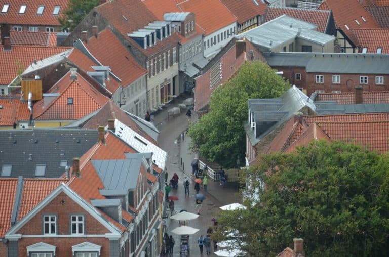 Danimarca, Ribe – strada, luglio 2012 (Ribe)