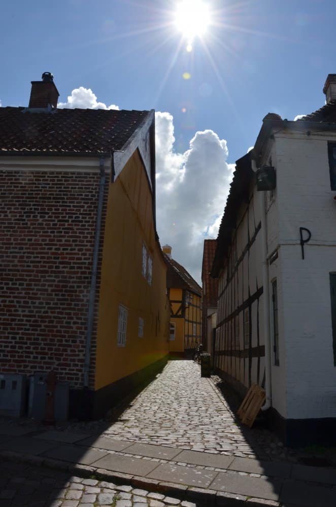 Denmark, Ribe – the sun, July2012 (Ribe)