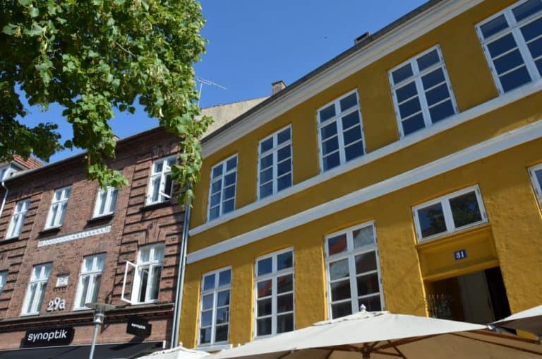 Denmark, Svendborg – yellow house, Aug. 2012