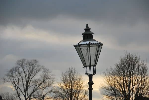 Inghilterra, Salisbury – un lampione, 2012