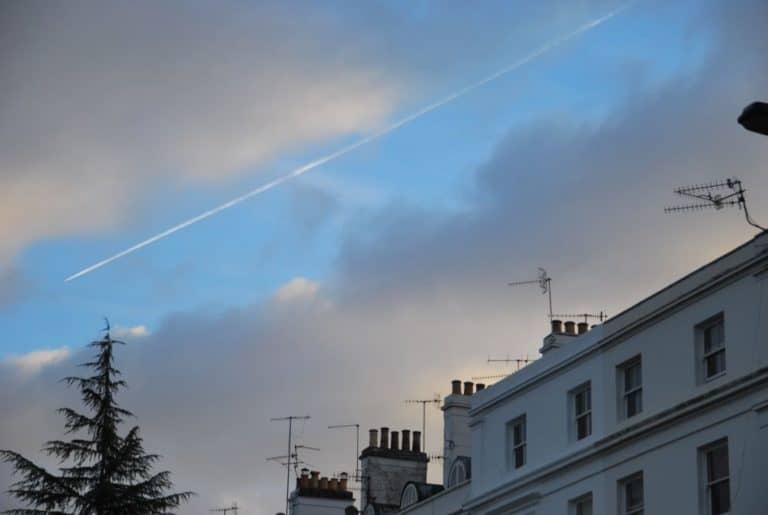 Inghilterra, Henley-on-Thames  – cielo invernale, 2011