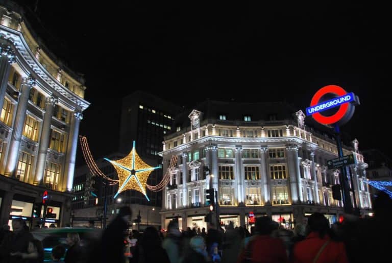 England, London – Xmas, Oxford Circus, 2011 (Londres)