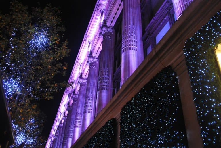 England, London – Xmas, purple, 2011 (Londres)