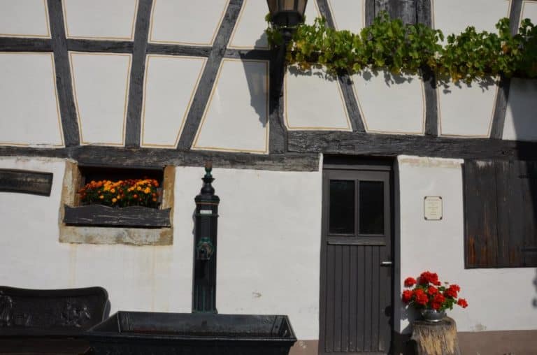 Germany, Herrstein – door, Sept. 2012