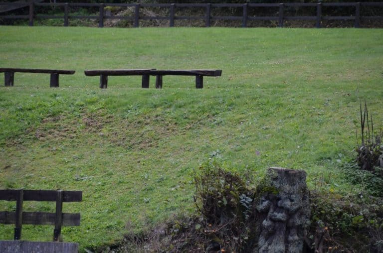 Germany, Idar – benches, Sept. 2012